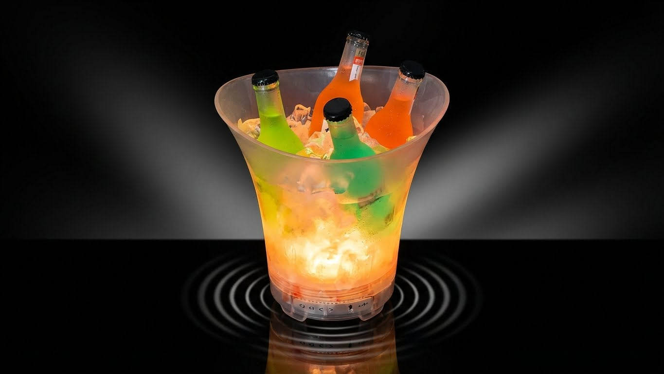 Parlante Hielera Bluetooth con Luz Rgb con parlante integrado