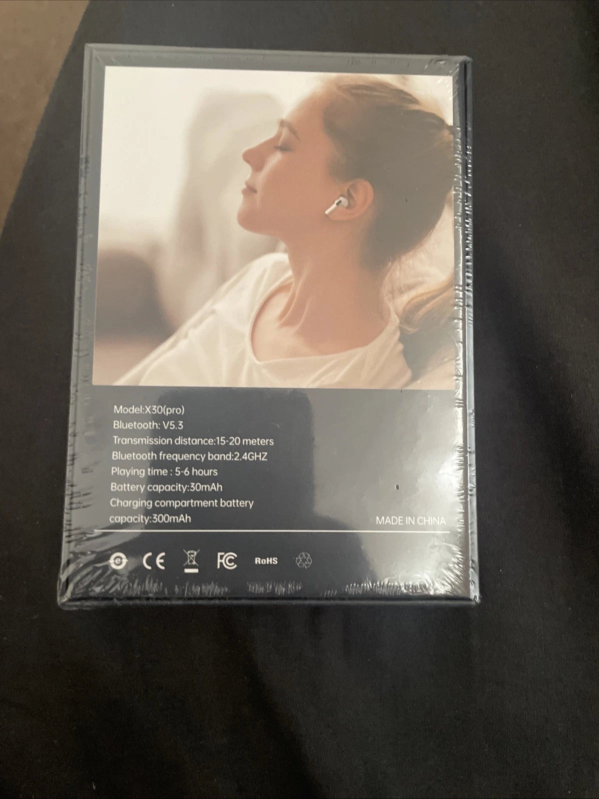 Auriculares Bluetooth Air Pro con Pantalla LCD, Control Táctil y Llamadas Manos Libres - Compatibles con iPhone y Android