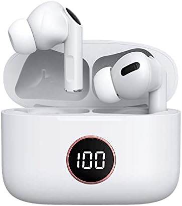 Auriculares Bluetooth Air Pro con Pantalla LCD, Control Táctil y Llamadas Manos Libres - Compatibles con iPhone y Android