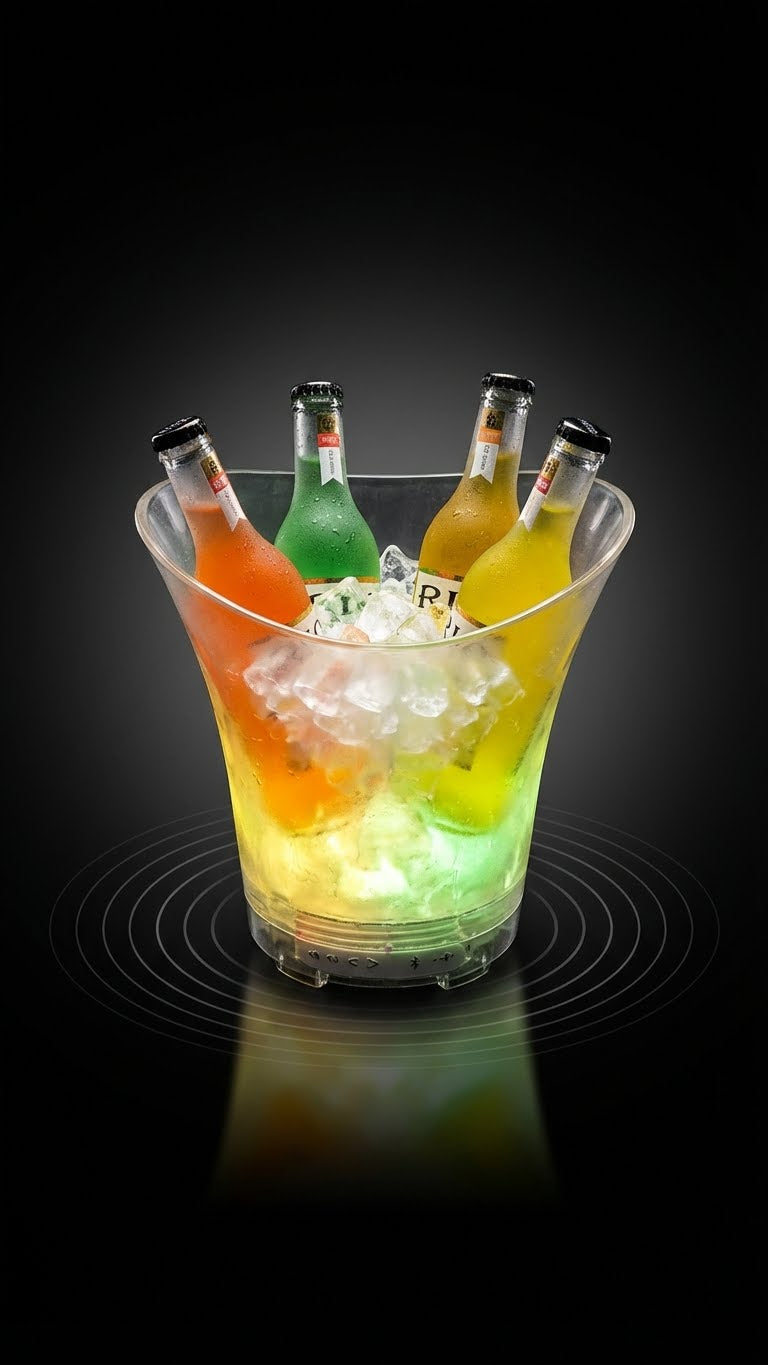 Parlante Hielera Bluetooth con Luz Rgb con parlante integrado