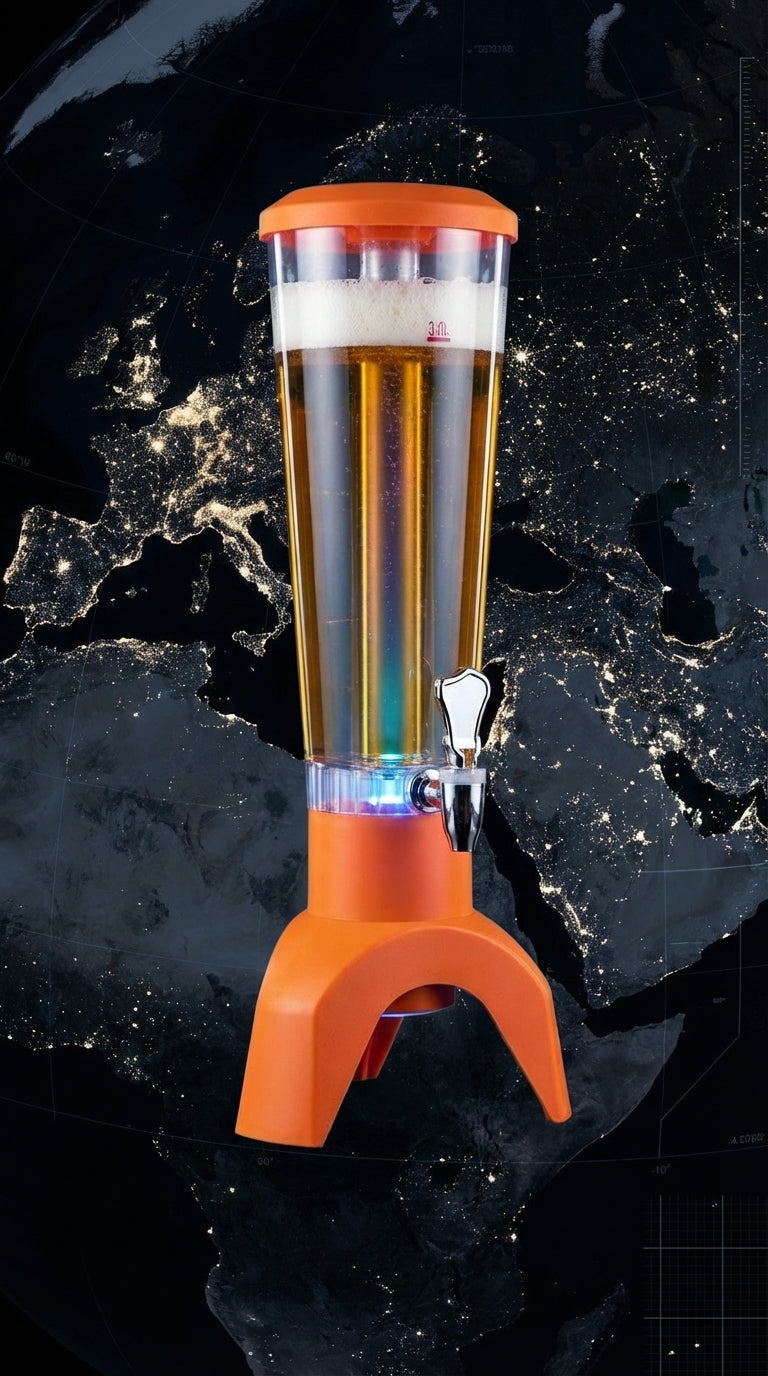 DISPENSADOR DE BEBIDAS 3L CON LUCES RGB + PARLANTE INTEGRADO